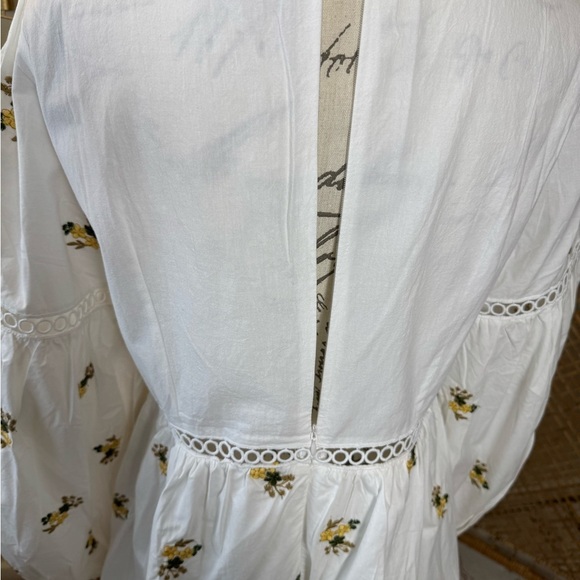 Baby Doll Embroidered Dress - Picture 9 of 13